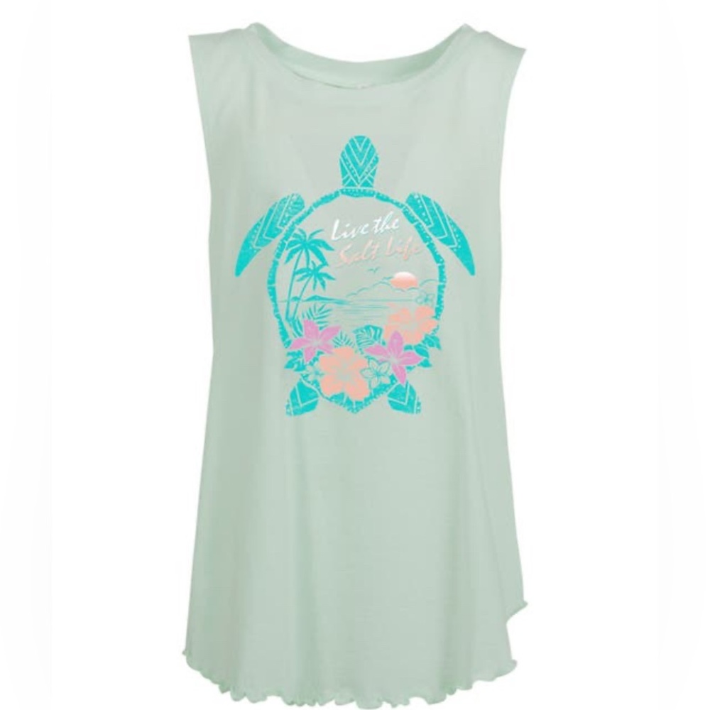 Salt Life Girl’s Turtle Paradise Tank Top NWT